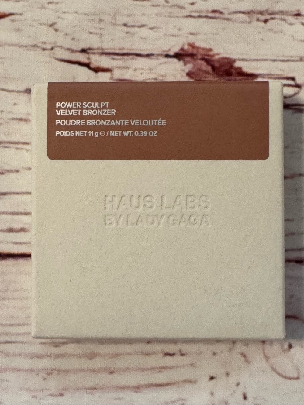 NIB Haus Labs by Lady Gaga Power Sculpt Powder Bronzer in Bronzed Umber Light